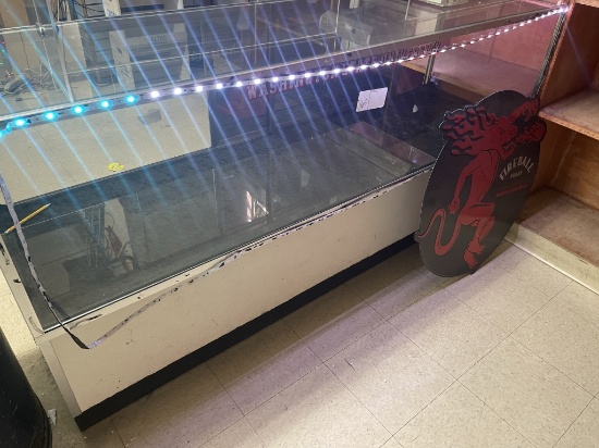 6' glass display counter