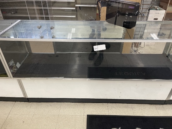 6' glass display counter