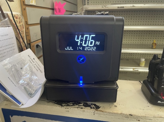 Lathem time clock