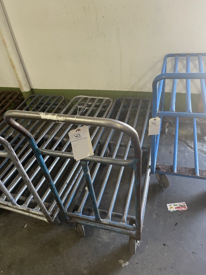 6 wheel stocking cart
