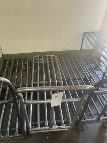 6 wheel stocking cart