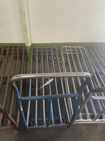 6 wheel stocking cart