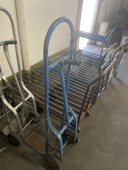 Hand truck blue
