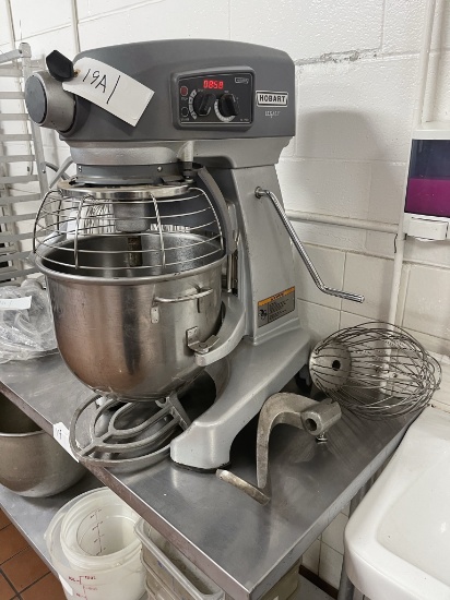 Hobart 20 qt mixer with attachments