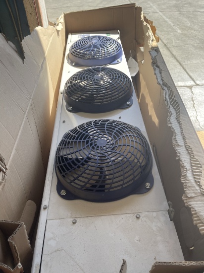 Larkin 3 fan elec. Defrost coil NEW