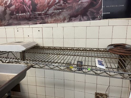 3' hanging metro rack