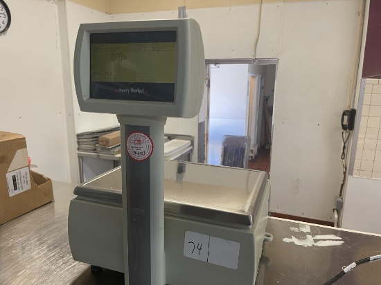 Avery berkel counter scale with printer