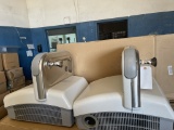 Halsey taylor NEW double drinking fountain with cooler