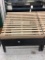 4' WOOD ROLLING PRODUCE DISPLAY STAND