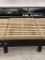 4' WOOD ROLLING PRODUCE DISPLAY STAND