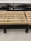 4' WOOD ROLLING PRODUCE DISPLAY STAND
