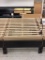 4' WOOD ROLLING PRODUCE DISPLAY STAND
