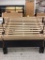 4' WOOD ROLLING PRODUCE DISPLAY STAND