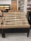 4' WOOD ROLLING PRODUCE DISPLAY STAND