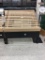 4' WOOD ROLLING PRODUCE DISPLAY STAND