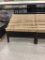 4' WOOD ROLLING PRODUCE DISPLAY STAND