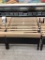 4' WOOD ROLLING PRODUCE DISPLAY STAND