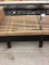 4' WOOD ROLLING PRODUCE DISPLAY STAND