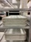 1 LOT 12 WHTE MEAT TRAYS
