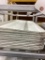 1 LOT 12 WHTE MEAT TRAYS