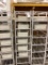 ALUMINUM ROLLING MEAT CART