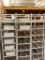 ALUMINUM ROLLING MEAT CART