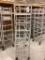 ALUMINUM ROLLING MEAT CART