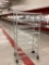 ALUMINUM ROLLING MEAT CART