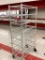 ALUMINUM ROLLING MEAT CART