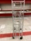 ALUMINUM ROLLING MEAT CART