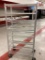 ALUMINUM ROLLING MEAT CART