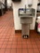 S/S HAND SINK WITH FOOT PEDALS