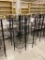 4 ROUND BASKET DISPLAY STANDS