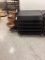 6 SHELF BLACK ROLLING DISPLAY RACK