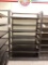 8' BLACK SHELVING WITH 7 DISPLAY SHELVES