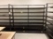 8' BLACK SHELVING WITH 7 DISPLAY SHELVES