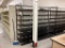 8' BLACK SHELVING WITH 7 DISPLAY SHELVES