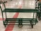 GREEN 6 WHEEL TWO DECK STOCKING CART