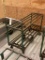 GREEN 6 WHEEL TWO DECK STOCKING CART