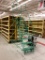 8 STEP GREEN STOCKING LADDER