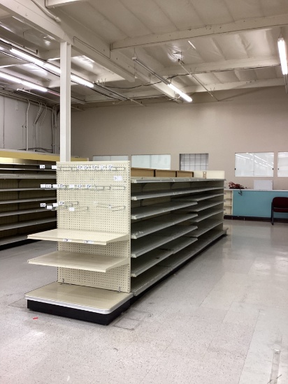 16' GONDOLA SHELVING