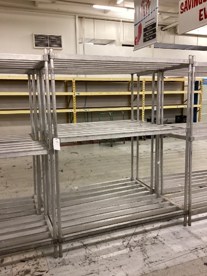5' ALUMINUM  STORAGE RACK