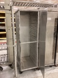 ALUMINUM BAKERY TRANSFER CABINET