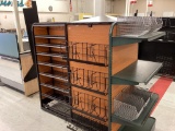 TRUE SINGLE DOOR COOLER WITH MAGAZINE RACK