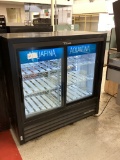 TRUE 2 DOOR DOUBLE SIDED COOLER