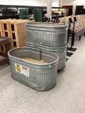 1 LOT 3 ALUMINUM ROUND TANKS