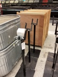 1 LOT 3 PRODUCE BAG HOLDER STANDS