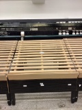 4' WOOD ROLLING PRODUCE DISPLAY STAND