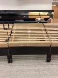 4' WOOD ROLLING PRODUCE DISPLAY STAND