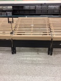 4' WOOD ROLLING PRODUCE DISPLAY STAND